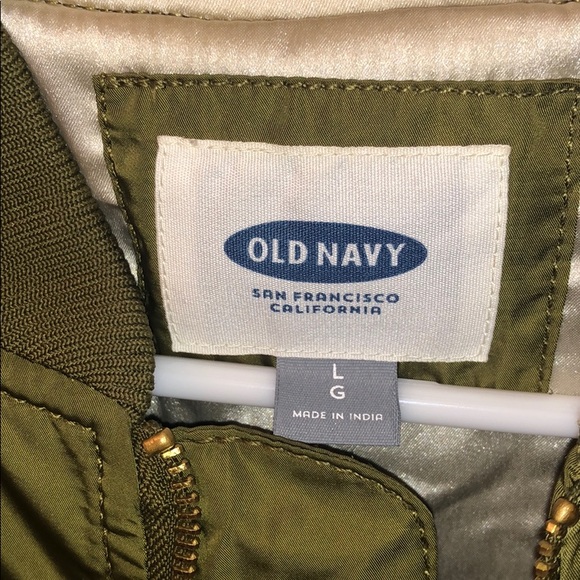 GREEN BOMBER JACKET - Picture 2 of 4